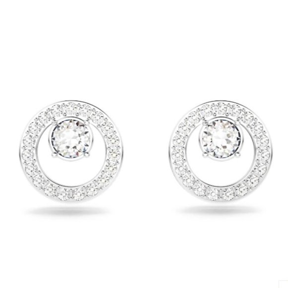 Swarovski Crystal Stud Earrings - Picture 1 of 9